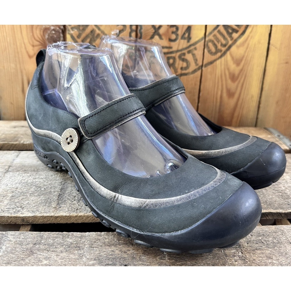Merrell Mary Jane Shoes Comfort Women's Sz 8 / 38.5 Plaza Emme Smoke